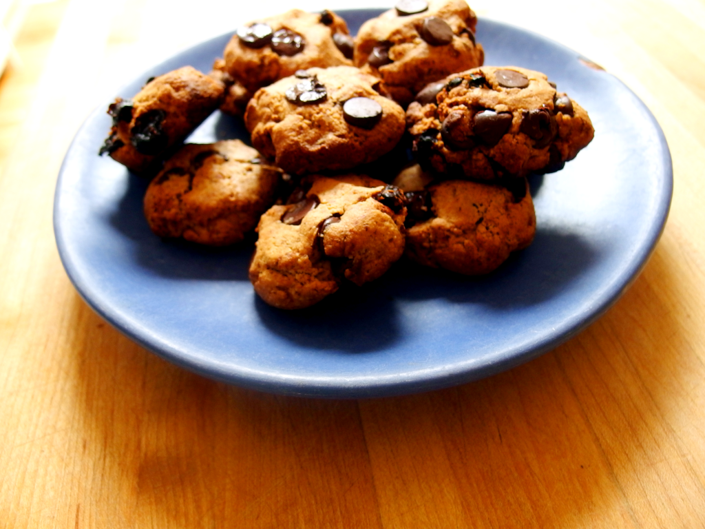 Paleo Chocolate Chip Cookies | danicalforniacooks.com