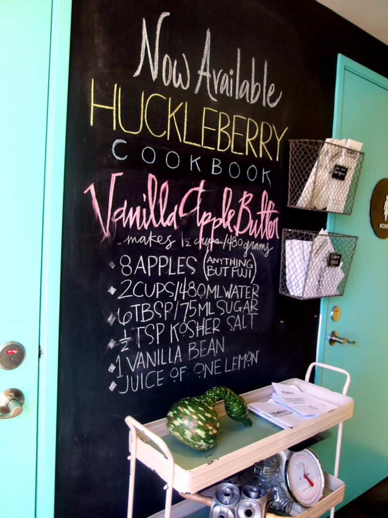 Lunch at Huckleberry Bakery + Cafe