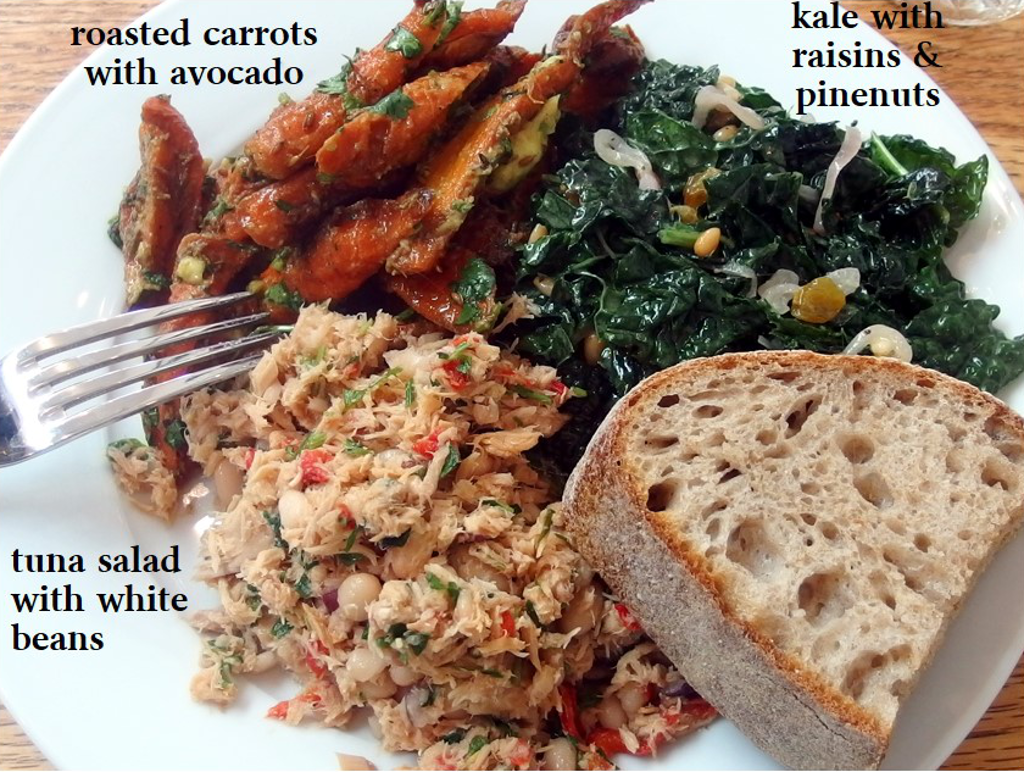 Lunch at Huckleberry Bakery + Cafe