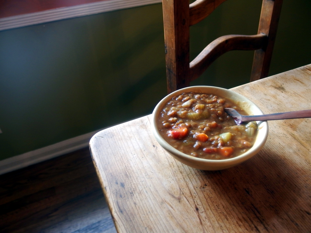 Mom's Lentil Soup | danicalforniacooks.com