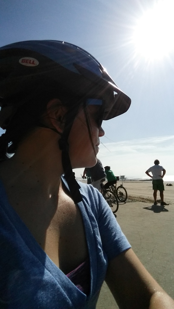 biking