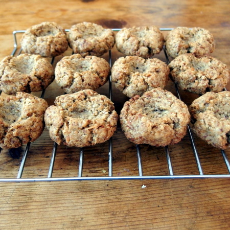 Paleo Almond Joy Thumbprint Cookies