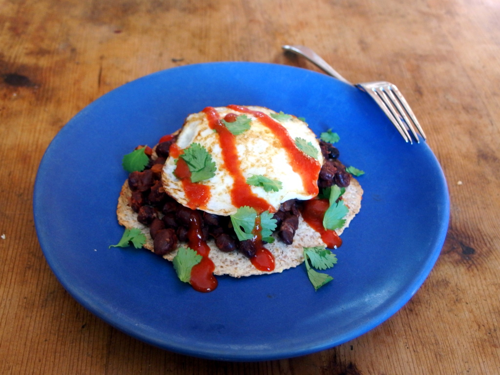 Huevos Rancheros with Sprouted Grain Tortillas | danicaliforniacooks.com