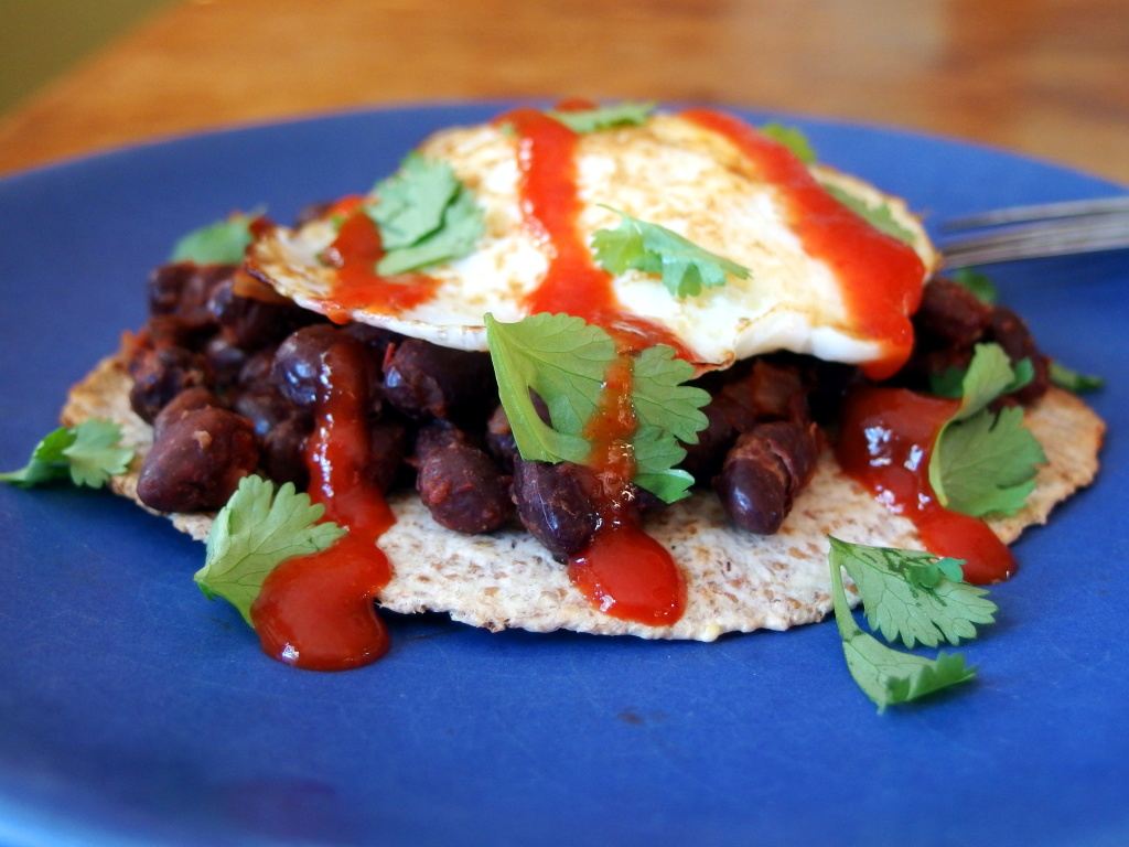 Huevos Rancheros with Sprouted Grain Tortillas | danicaliforniacooks.com