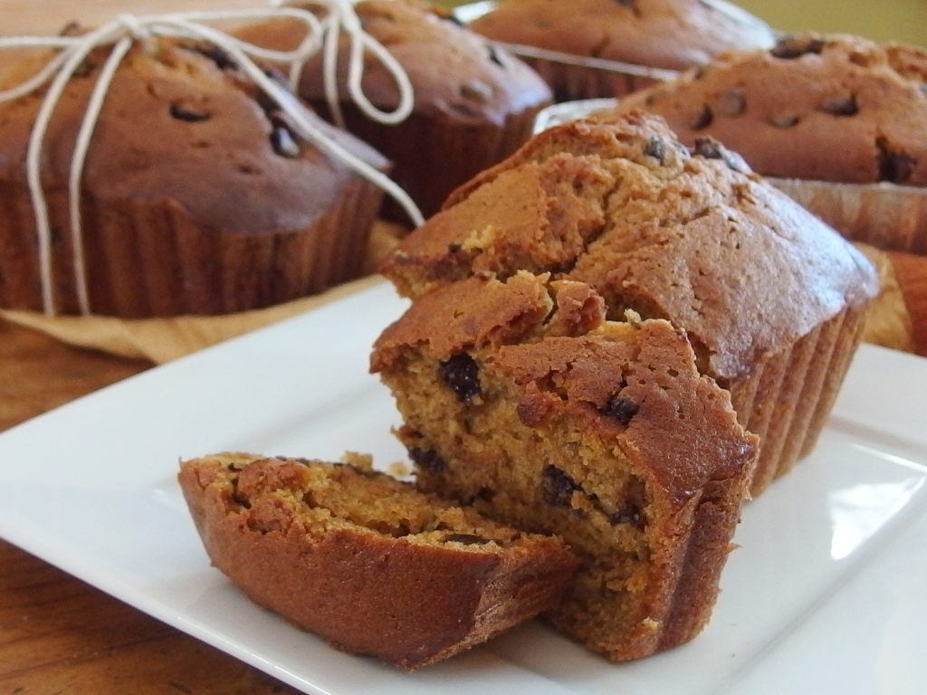 Classic Chocolate Chip Pumpkin Bread | danicaliforniacooks.com