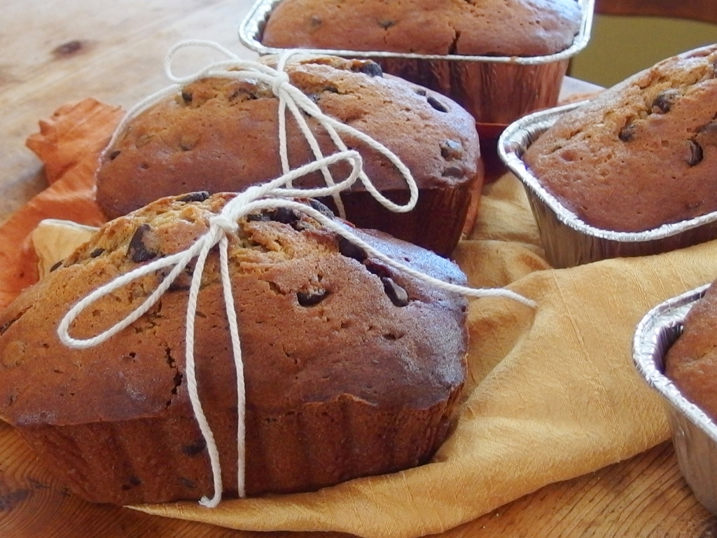 Classic Chocolate Chip Pumpkin Bread | danicaliforniacooks.com