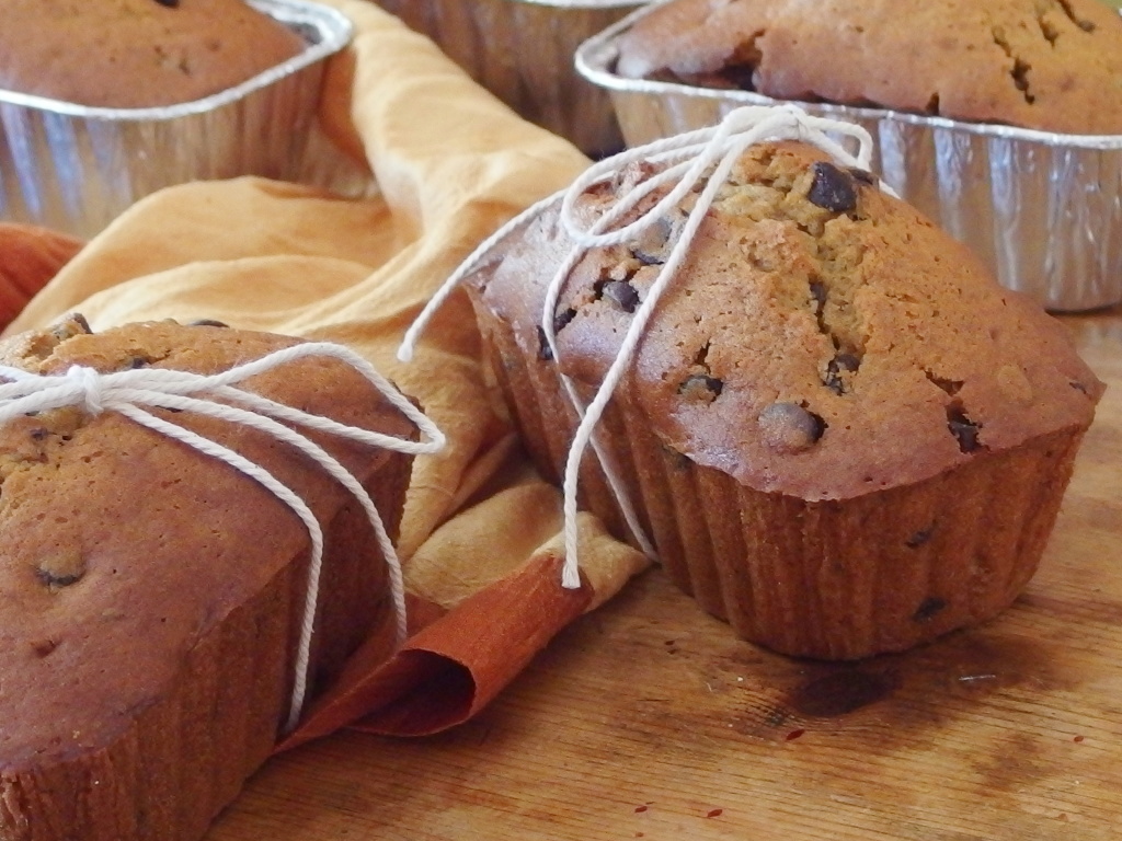 Classic Chocolate Chip Pumpkin Bread | danicaliforniacooks.com