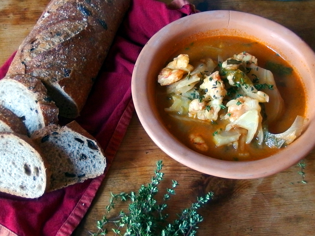 One-Pot Cioppino with Shrimp and Cod | danicaliforniacooks.com