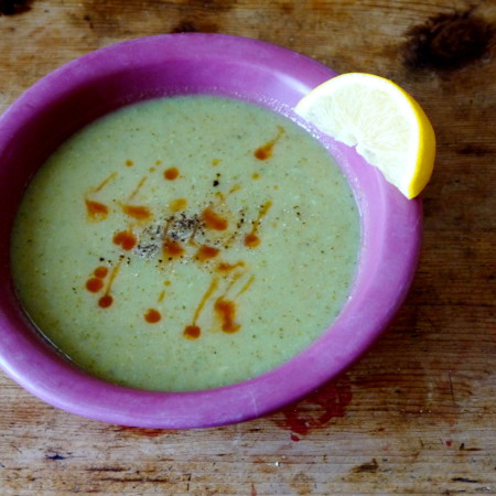 Sunday Set Ups: Paleo Creamy Broccoli Soup