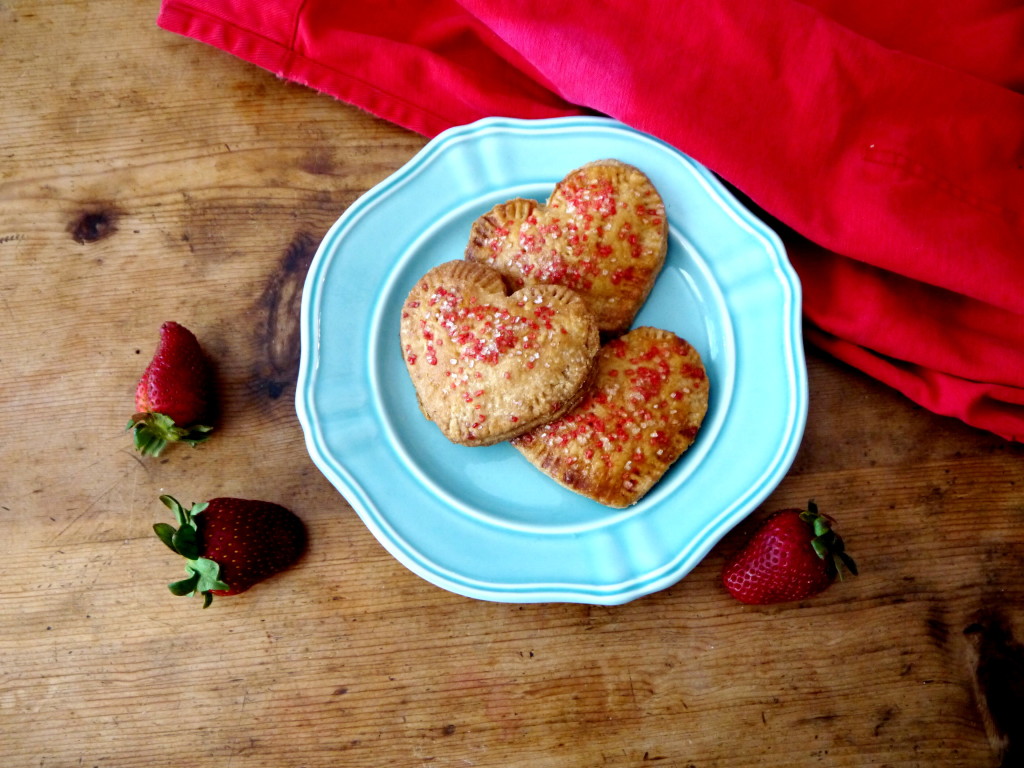 Homemade Whole Wheat Poptarts for Valentine's Day | danicaliforniacooks.com