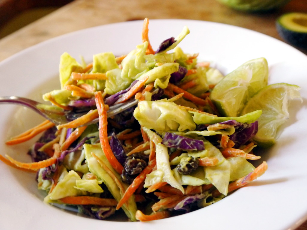 Avocado Slaw | danicaliforniacooks.com