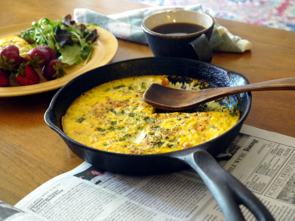 Smoked Salmon Frittata | danicaliforniacooks.com