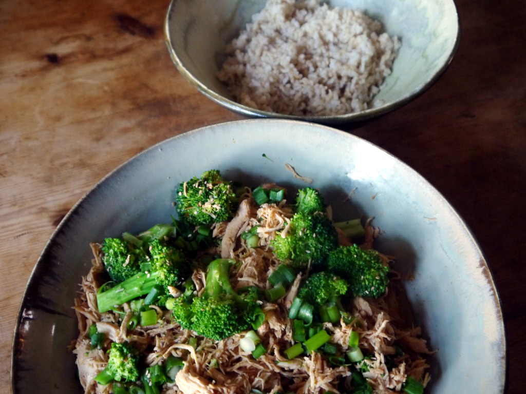 Crockpot Orange Sesame Chicken with Broccoli | danicaliforniacooks.com