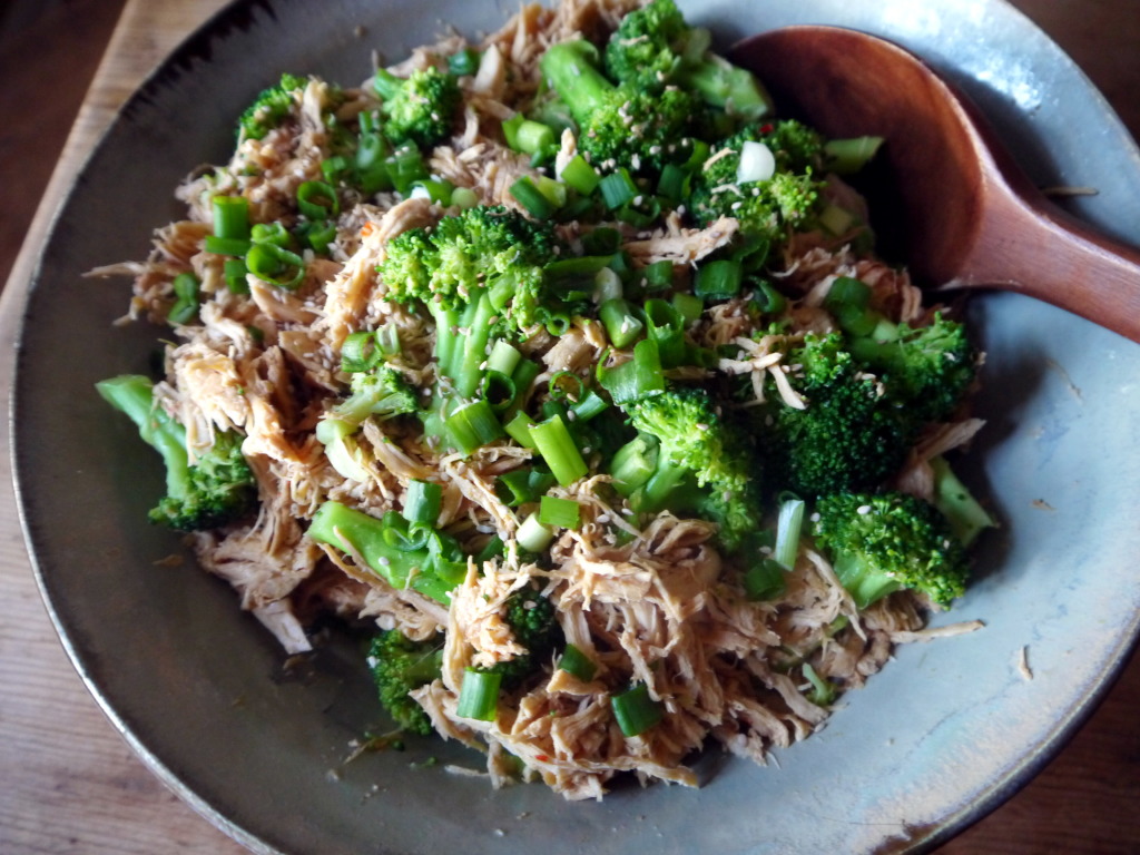 Crockpot Orange Sesame Chicken with Broccoli | danicaliforniacooks.com