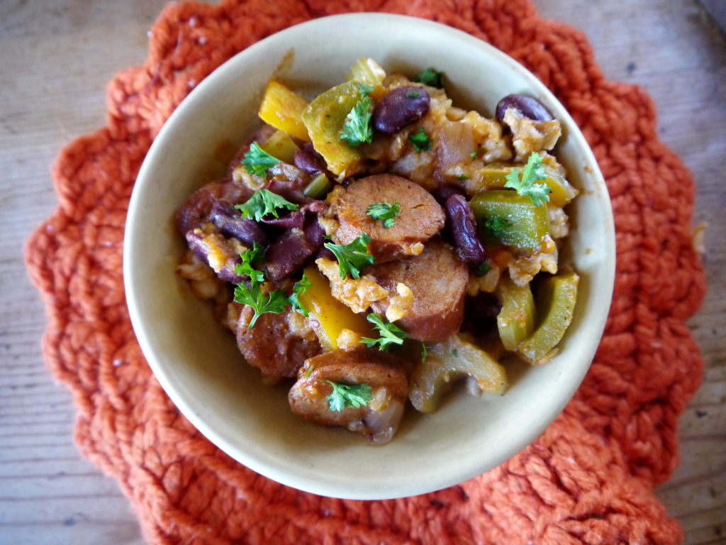 Healthier Red Beans and Rice | danicaliforniacooks.com