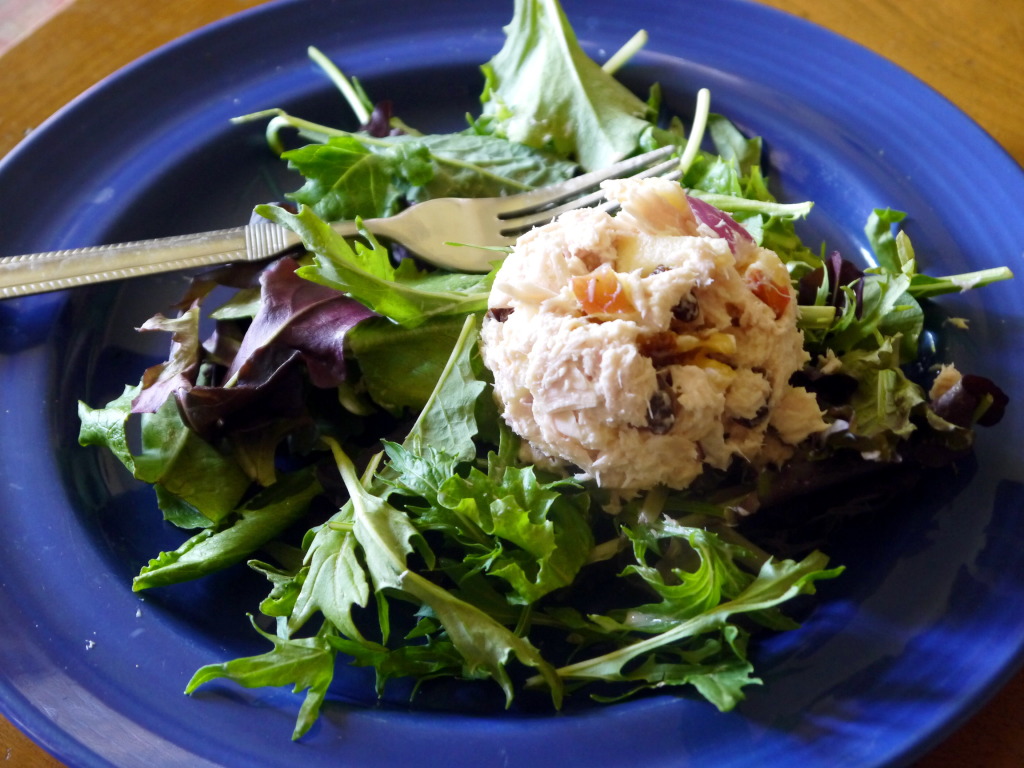 Tuna Salad with Apples, Walnuts, and Raisins | danicaliforniacooks.com