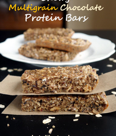 Chewy Multigrain Chocolate Protein Bars