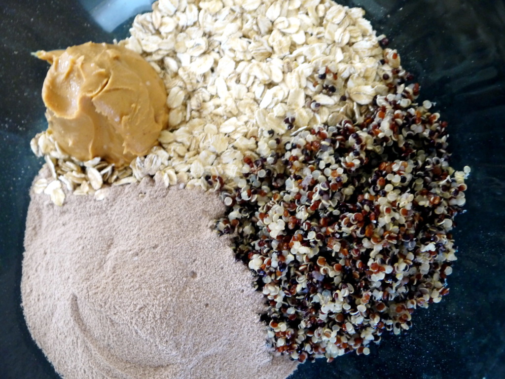 Chewy Multigrain Chocolate Protein Bars | danicaliforniacooks.com
