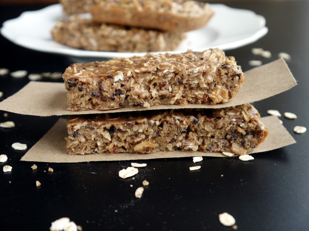 Chewy Multigrain Chocolate Protein Bars | danicaliforniacooks.com