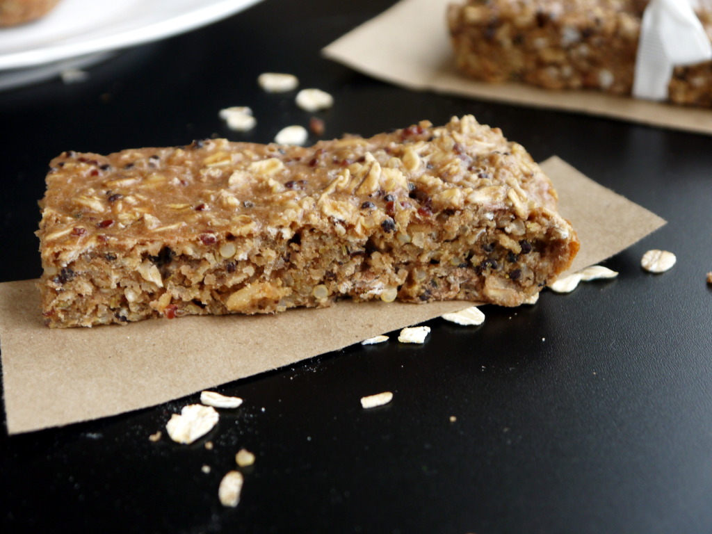 Chewy Multigrain Chocolate Protein Bars | danicaliforniacooks.com