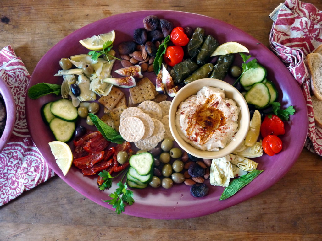 Vegan Meze Platter | danicaliforniacooks.com