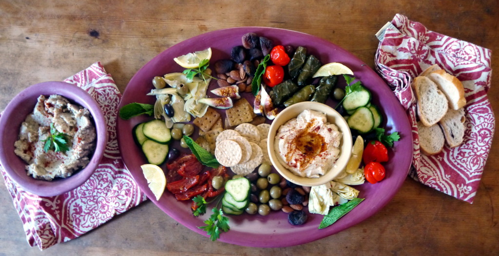 Vegan Meze Platter | danicaliforniacooks.com