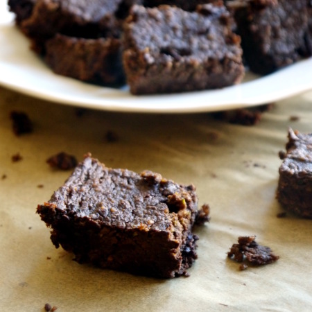 Extra Fudgy Paleo Zucchini Brownies