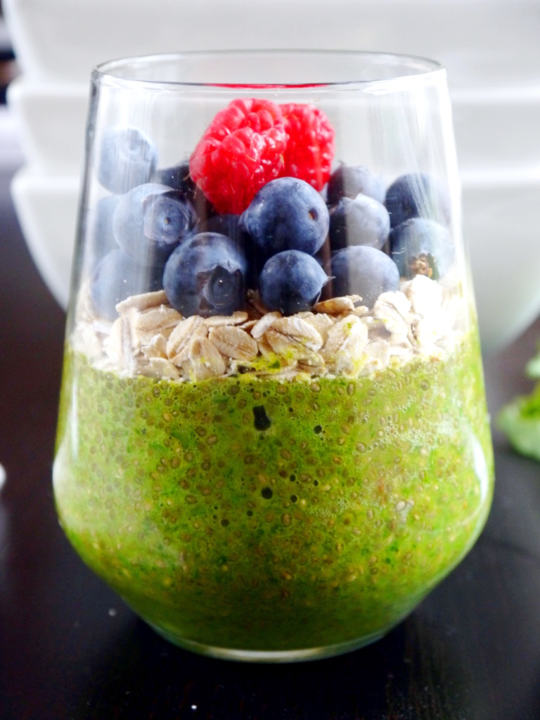 Green Chia Breakfast Pudding | danicaliforniacooks.com