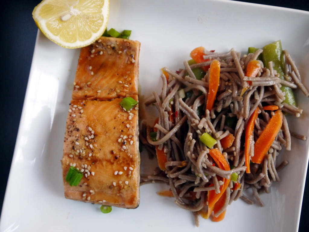 Foil Packet Ginger Teriyaki Salmon | danicaliforniacooks.com