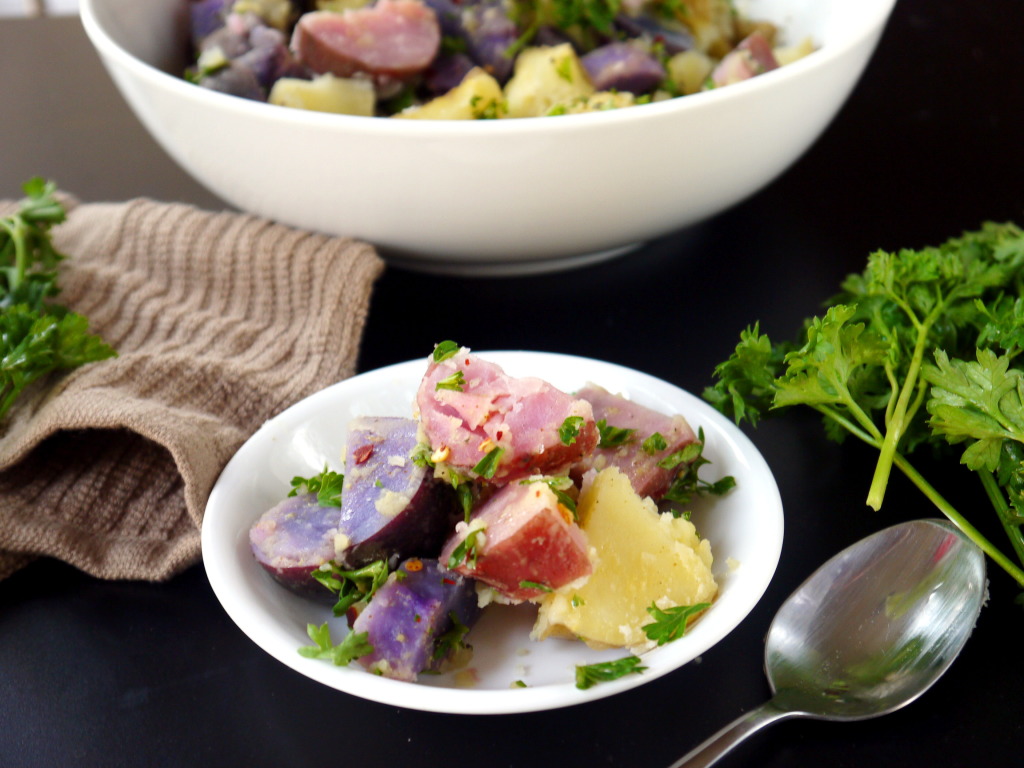 Paleo Honey Mustard Potato Salad | danicaliforniacooks.com