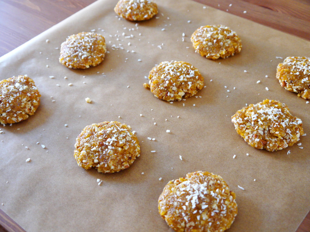 Raw Apricot Crumble Cookies | danicaliforniacooks.com