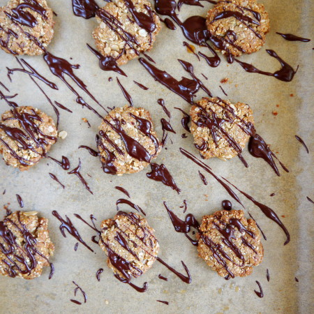 Vegan Gingersnap Cookies (gluten free)