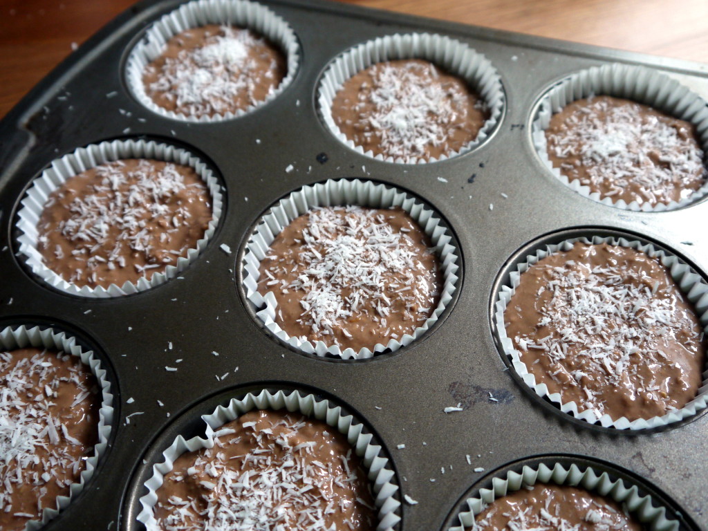 Coconut Oil and Cacao Muffins | danicaliforniacooks.com
