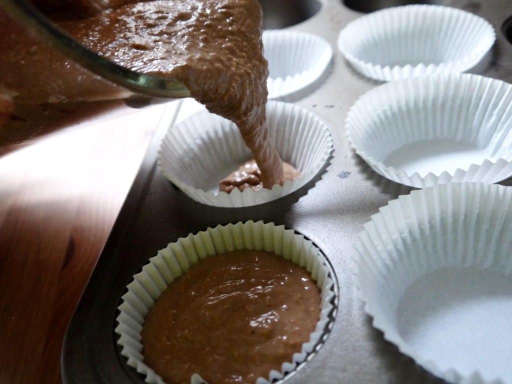 Coconut Oil and Cacao Muffins | danicaliforniacooks.com