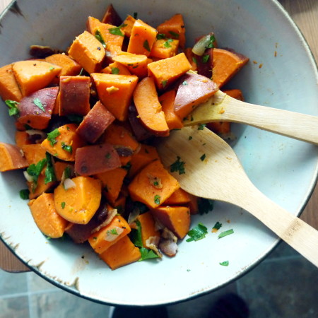 German Sweet Potato Salad