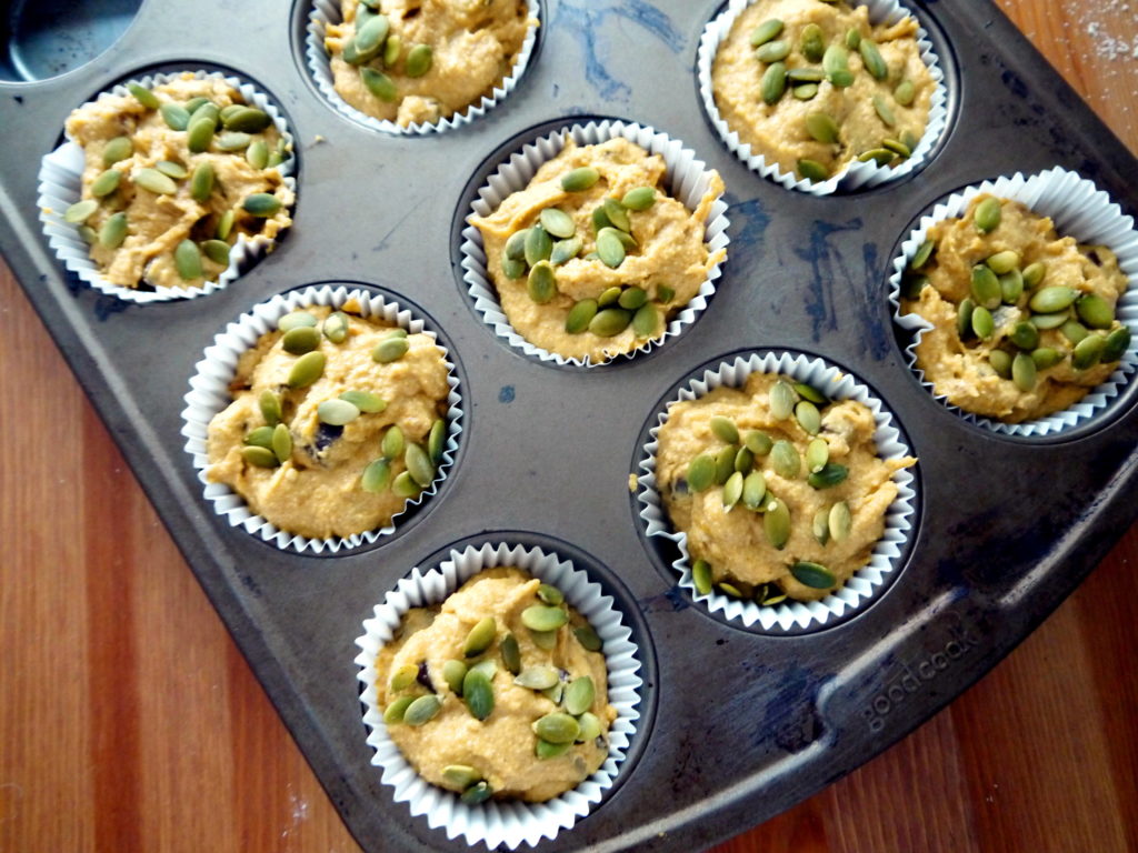 Double Pumpkin Muffins | danicaliforniacooks.com