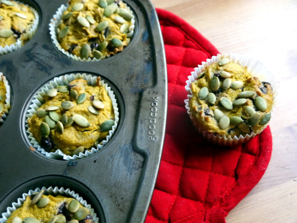 Double Pumpkin Muffins | danicaliforniacooks.com